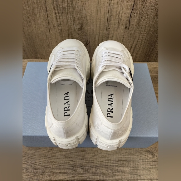 Prada Nylon Platform Sneakers - Picture 5 of 10